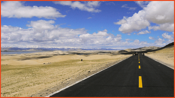 Traveling to Tibet by car