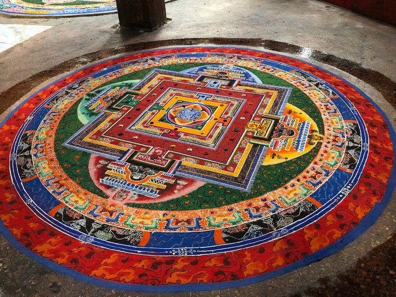 Sand Mandala at Mindroling Monastery