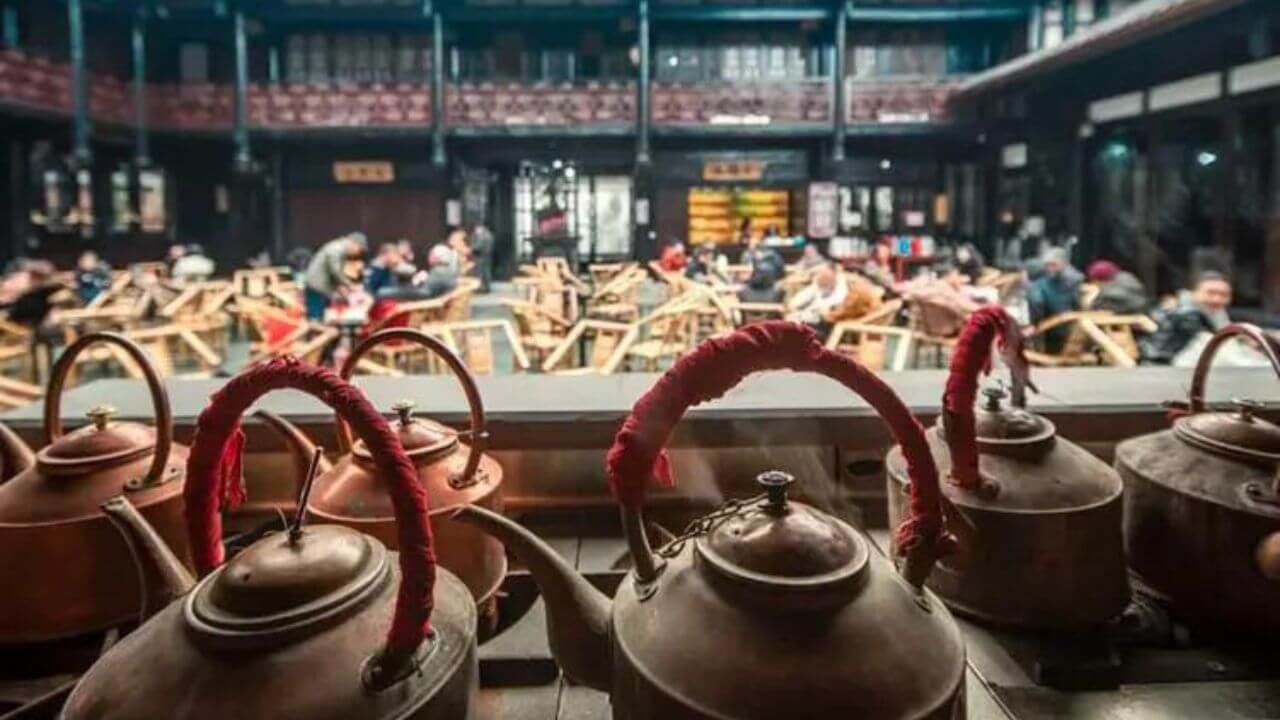 Tea House in Chengdu