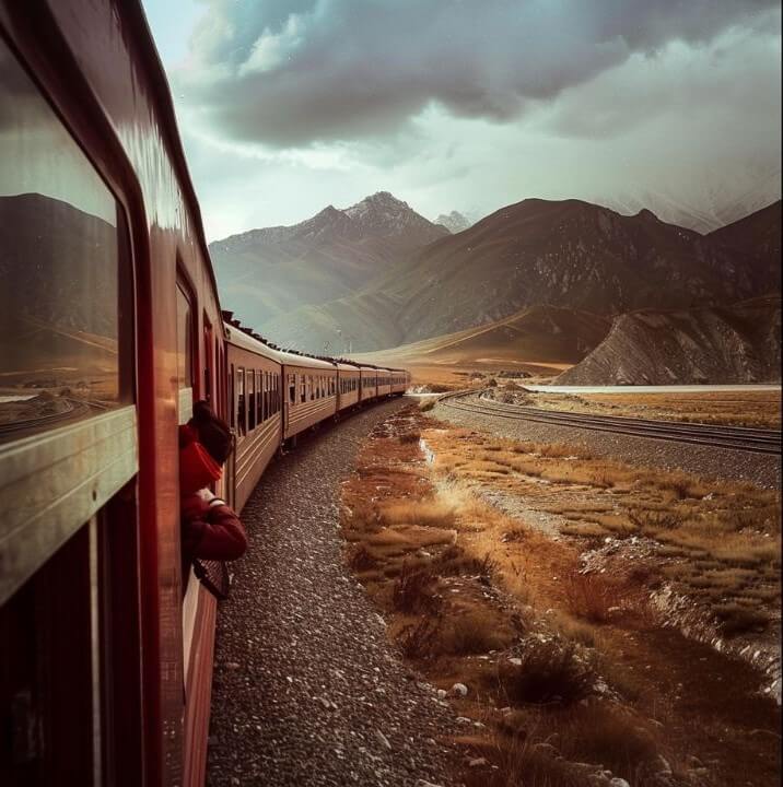 Catch a train to Tibet