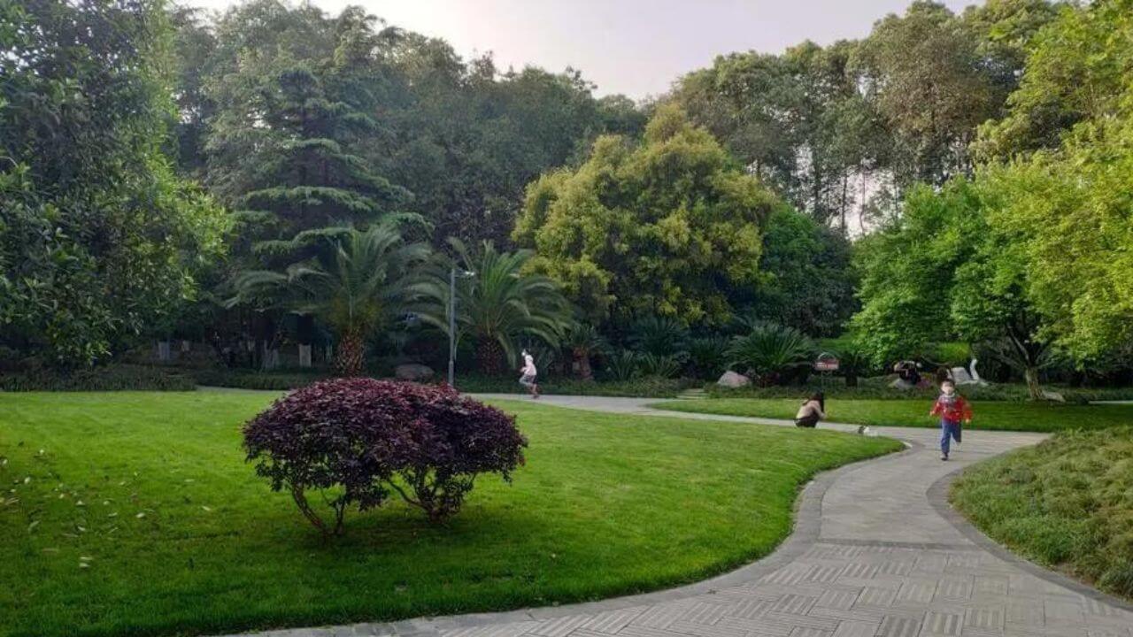 peoples park in Chengdu