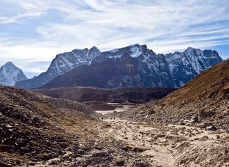 Way to Everest base camp Nepal