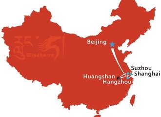 China Photography Tour Route