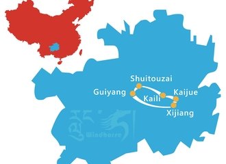 Guizhou Minority Tour Route
