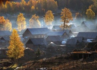 Xinjiang Kanas Hemu Village