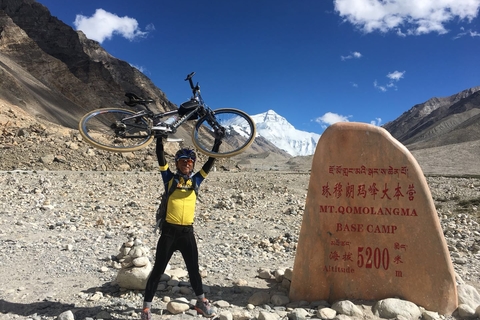 Everest base camp cycling