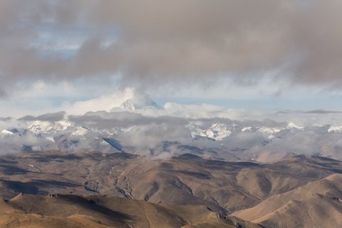 Gawula pass Himalaya Ranges view
