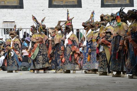Cham dance Tibet