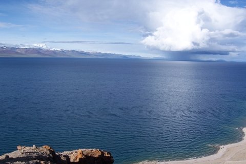 Panorama of Namtso Lake