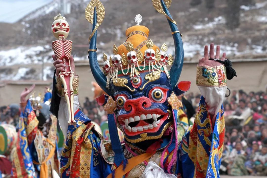 New year festival Tibet