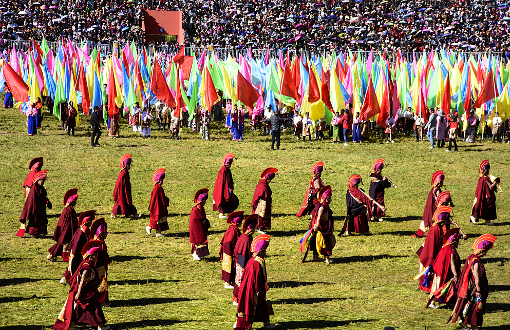 Yushu festival open ceremony