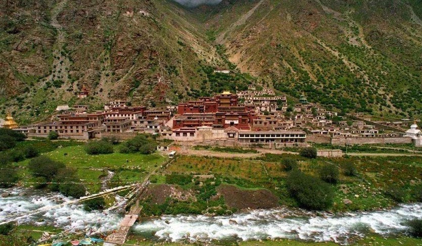 Tsurphu monastery Tibet