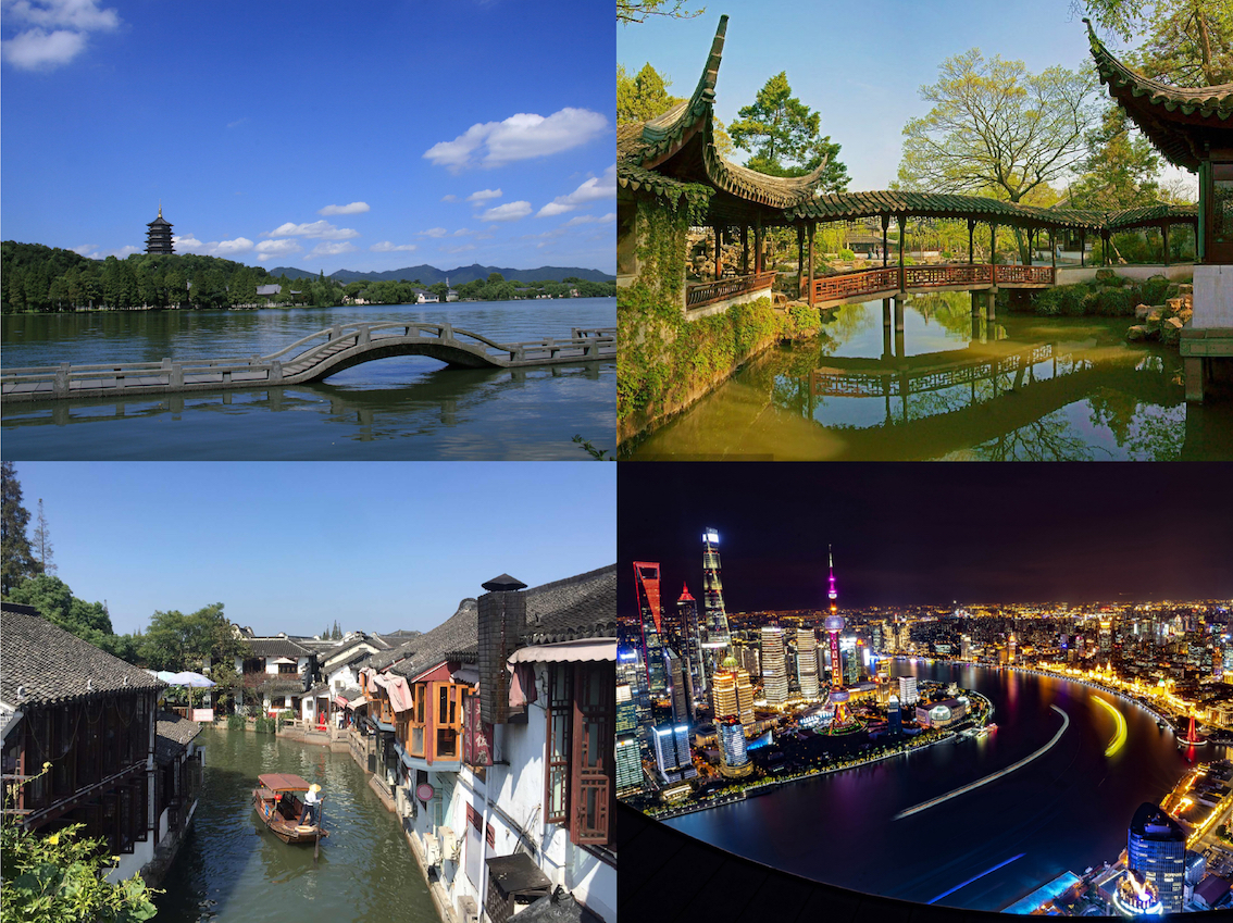China top destination - Shanghai, Suzhou & Hangzhou