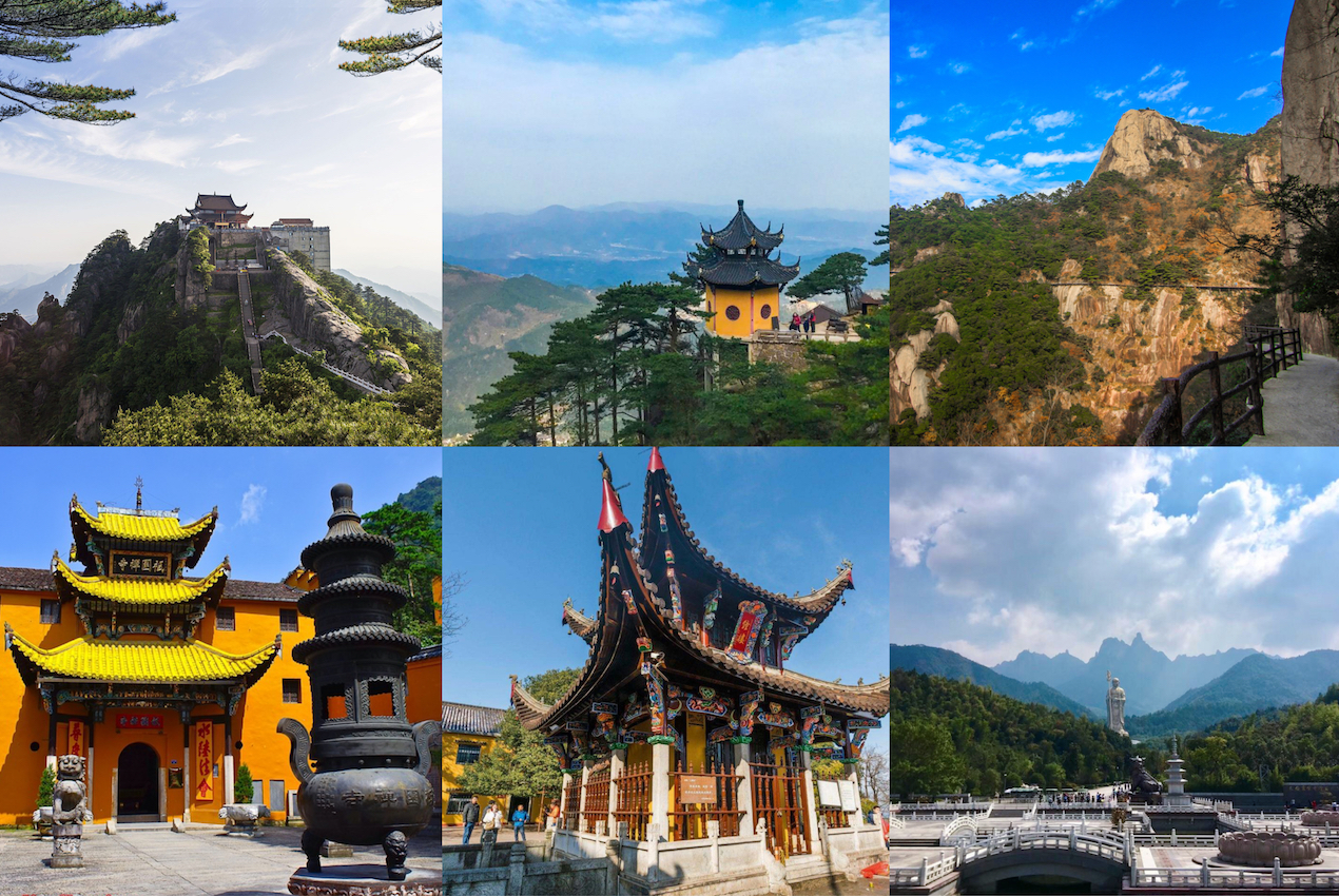 Top attractions at Mount Jiuhua