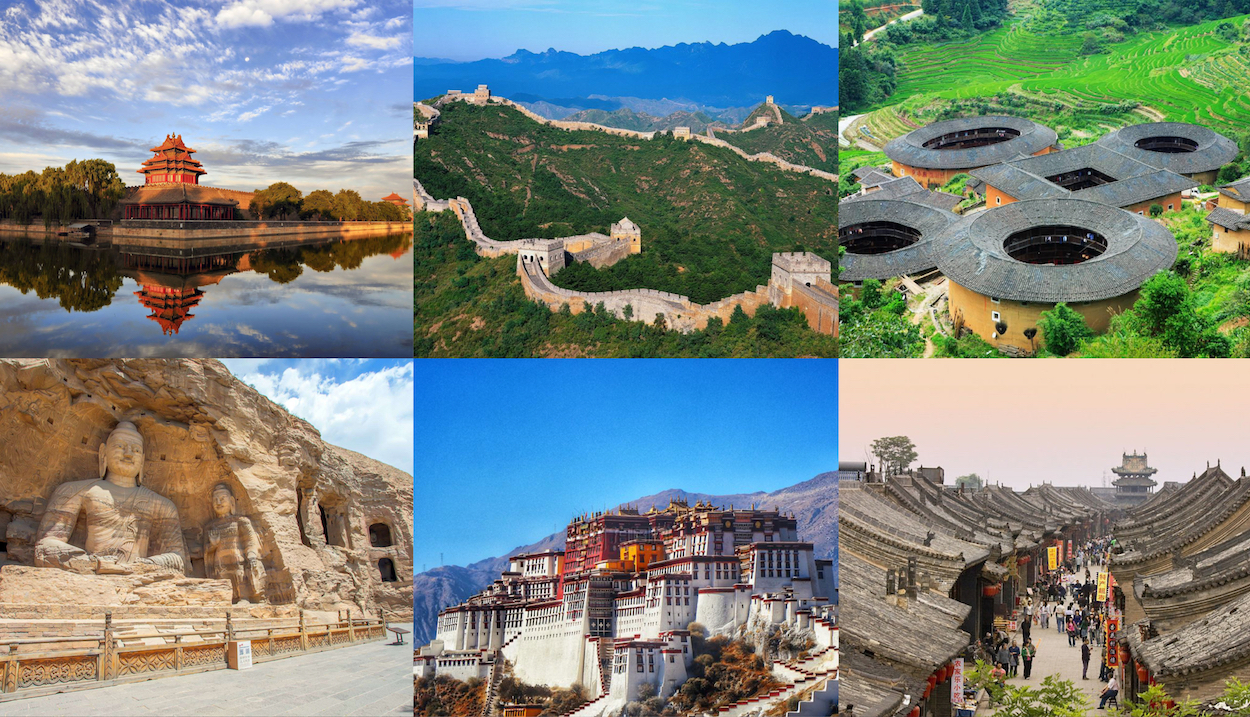 China travel region - history and culture