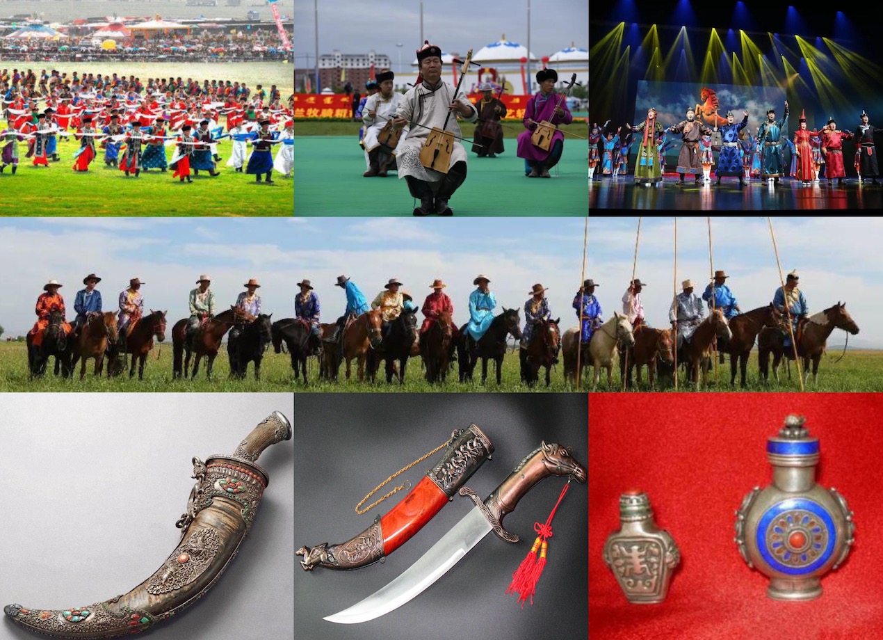 Naadam festival, Ulaan Mochir Horse Riding Art Festival, Mongolia Knife and Huhuer