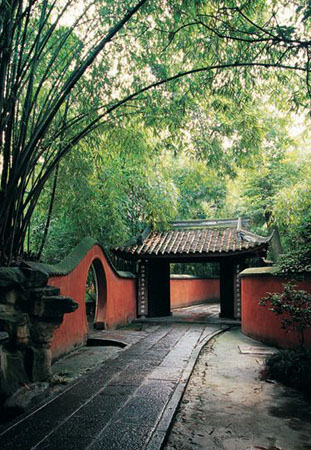 Thatched Cottage Of Dufu Chengdu Attractions Sichuan China