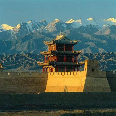 Jiayuguan Great Wall On Silk Road Windhorsetour China Tibet Travel Tour Guide Service