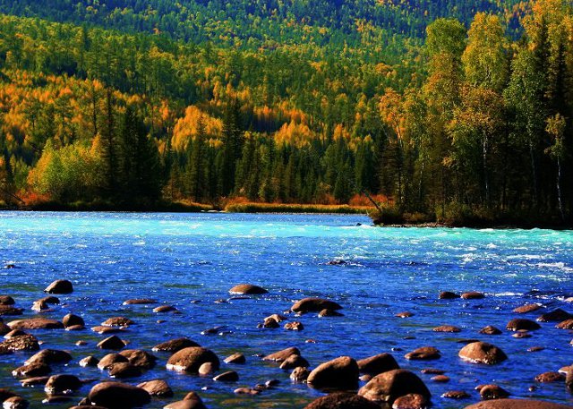 Kanas Lake Must Go Nature Reserve Xinjiang Windhorsetour China