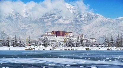 Potala Palace in winter