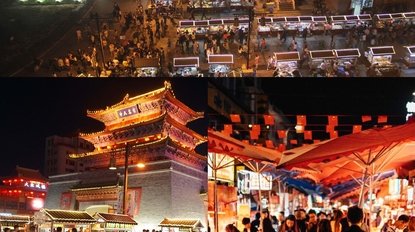 Night markets in China