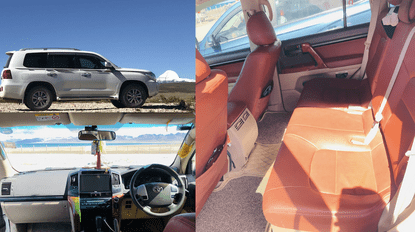 5-seats Toyota Land Cruiser Tibet