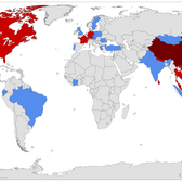 Corona Virus Outbreak World Map