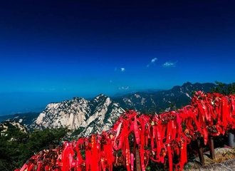 Mount Huashan in Xian