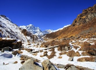 Annapurna trek trail