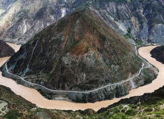 First Bend of Jinsha River