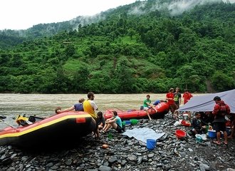 River Kali Gandaki raft