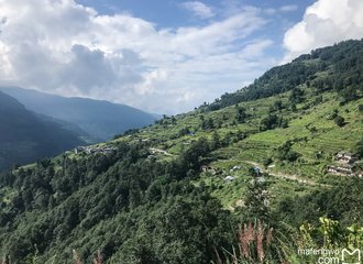 Annapurna poon hill trek rural village landscapes