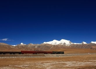 Tibet train ride