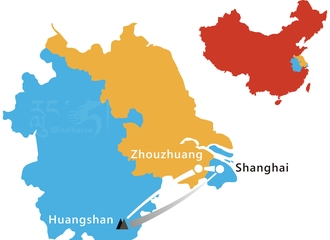 Shanghai Huangshan Tour Route