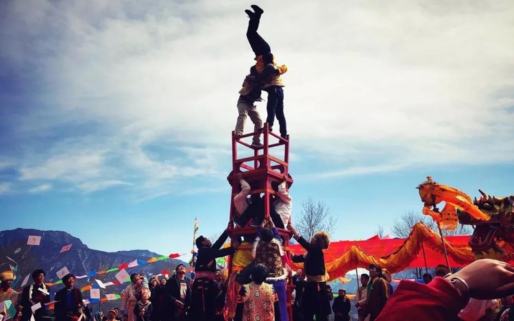 New year festival Lhasa