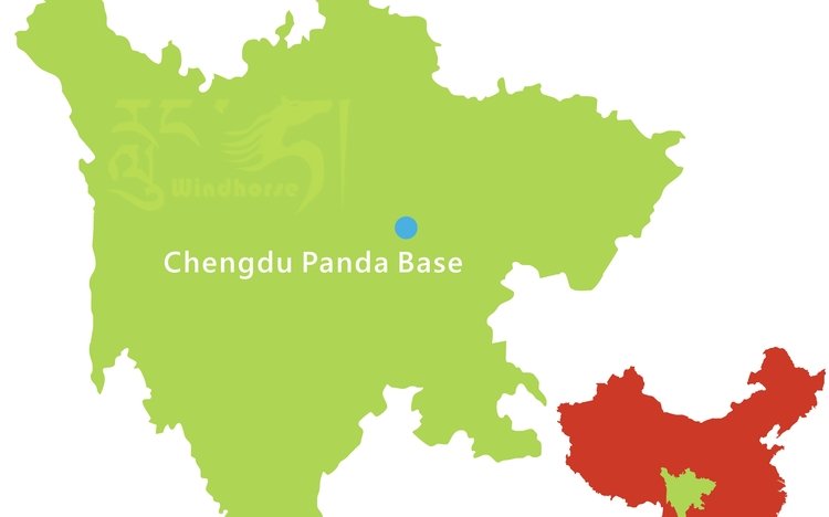 Chengdu Panda Volunteering Tour Route