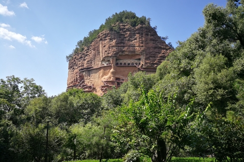 Maijishan Grottoes in Tianshui on a Silk Road Tour