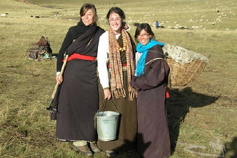 Tibetan nomads life experience