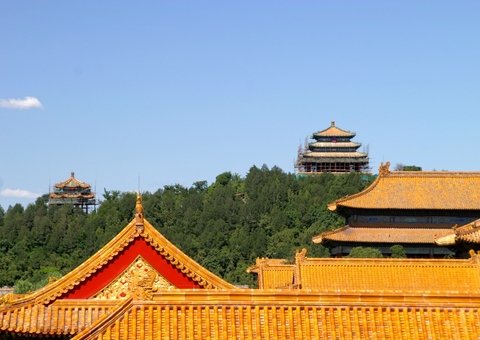 Roof China Dragon Forbidden City
