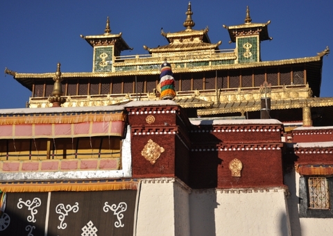 Samye Monastery Entry, Tibet, China
