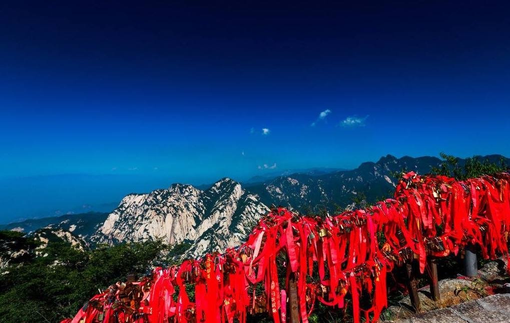 Mount Huashan in Xian