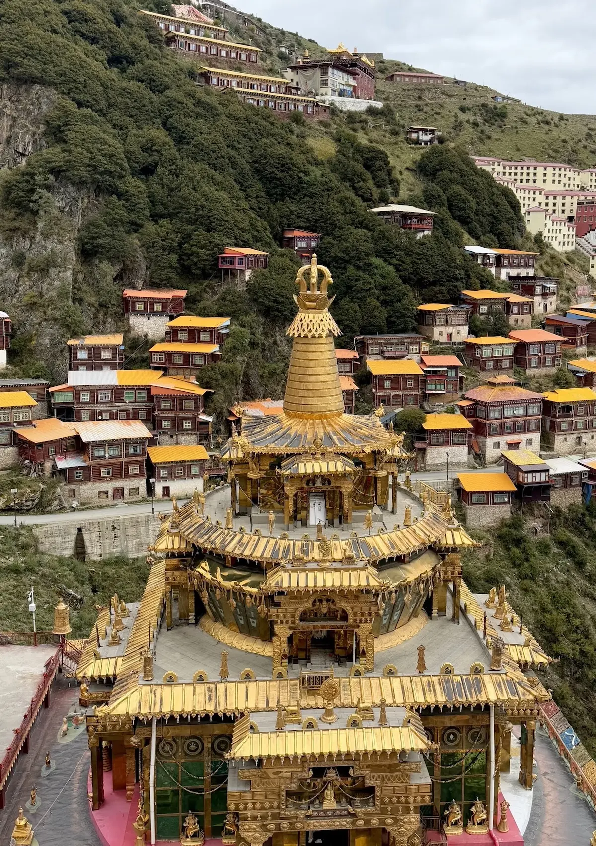 Katok Monastery in Pelyul County, Kham Tibet