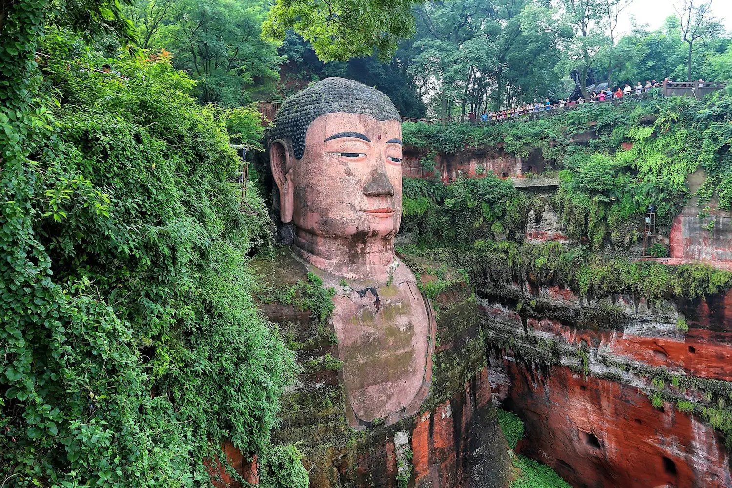 Leshan Giant Buddha, Sichuan, China