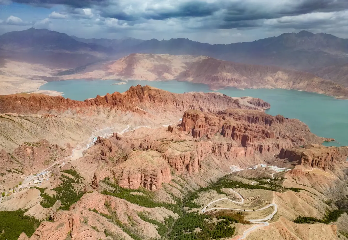 Qinghai Kanbula National Forest Park Danxia Landscape