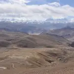 drive from Pang-la pass from Shegar to Everest Base Camp