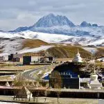 yala holy mountain views Tagong grassland