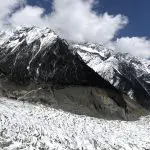 Icefall at Hailuogou Glacier Camp 4
