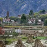 Zhonglu Tibetan village in danba