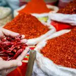 Chengdu Wukuaishi wholesale tea and spice market