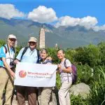 Dali Three pagodas temple Yunnan